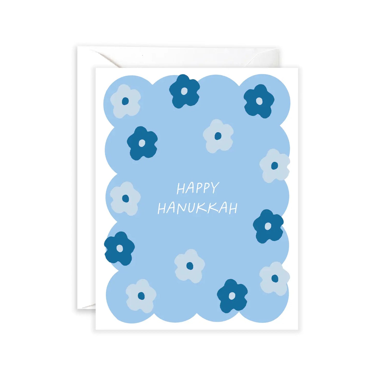 Daisy Hannukah Greeting Card