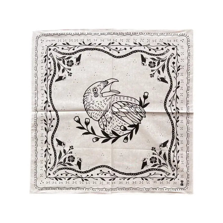 White Crow Bandana