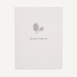 So Glad I Found You Morel Mushroom Card