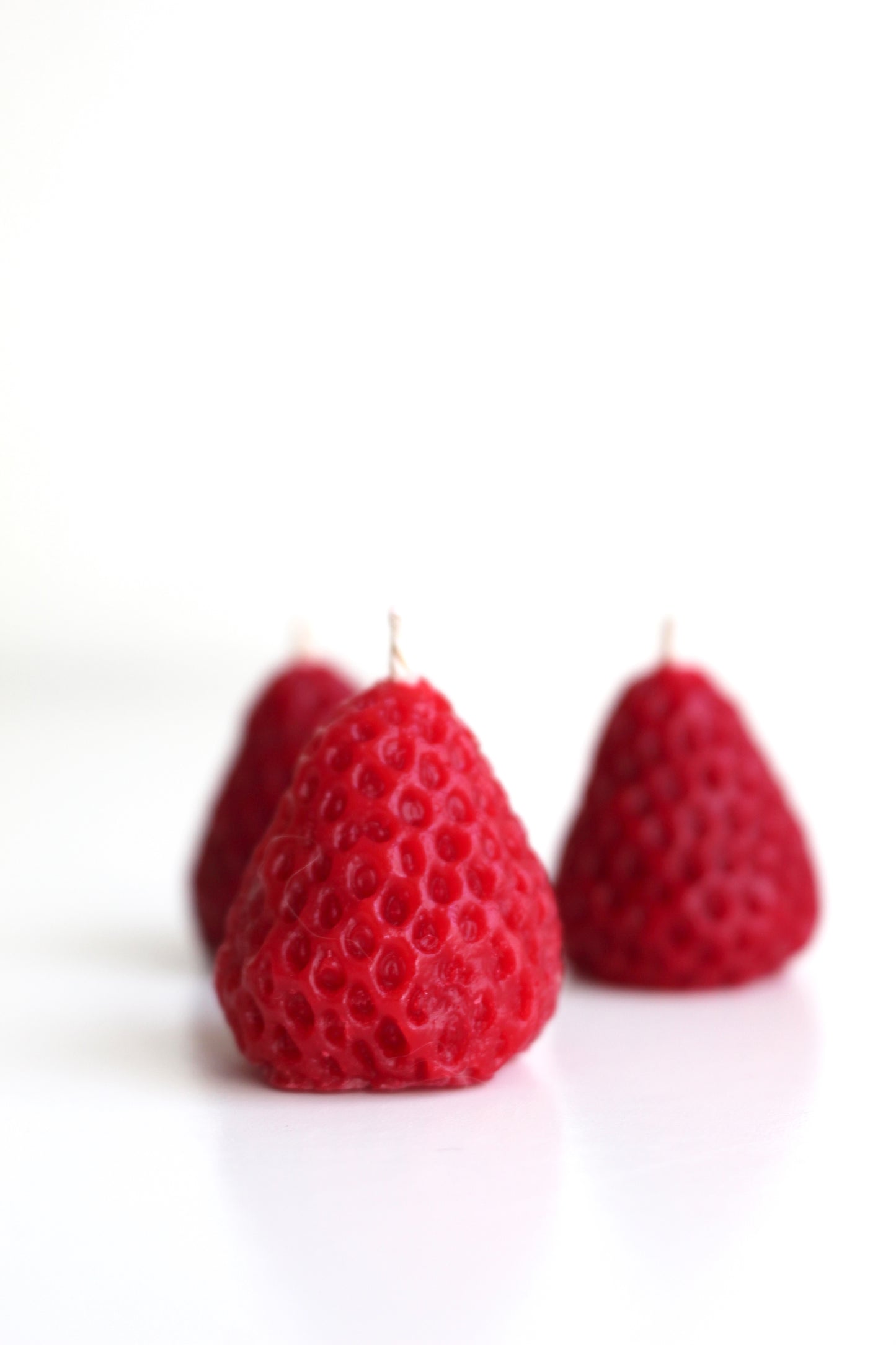 Strawberries Beeswax Candles