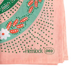 No. 069 Snakes Pink Kerchief