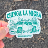 Chinga La Migra Iron-On Patch