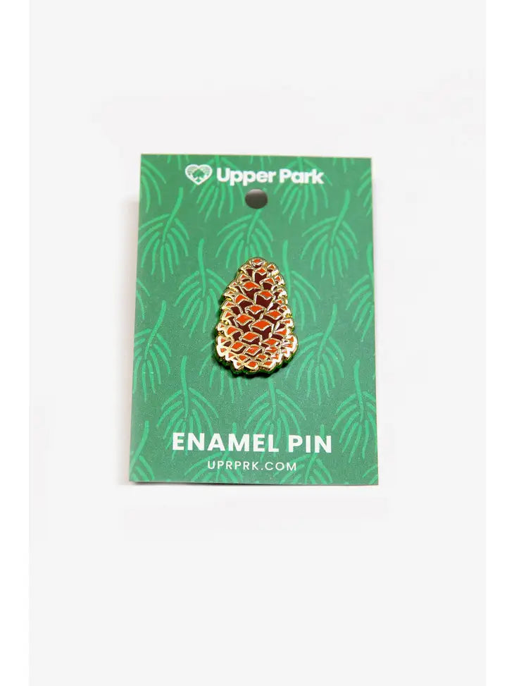 Pinecone Enamel Pin