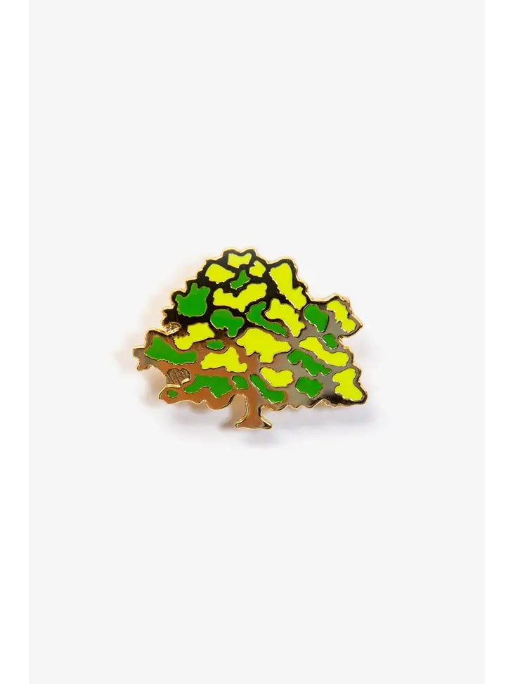 Table Mountain Oak Enamel Pin