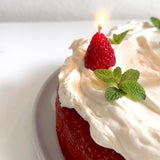 Strawberries Beeswax Candles