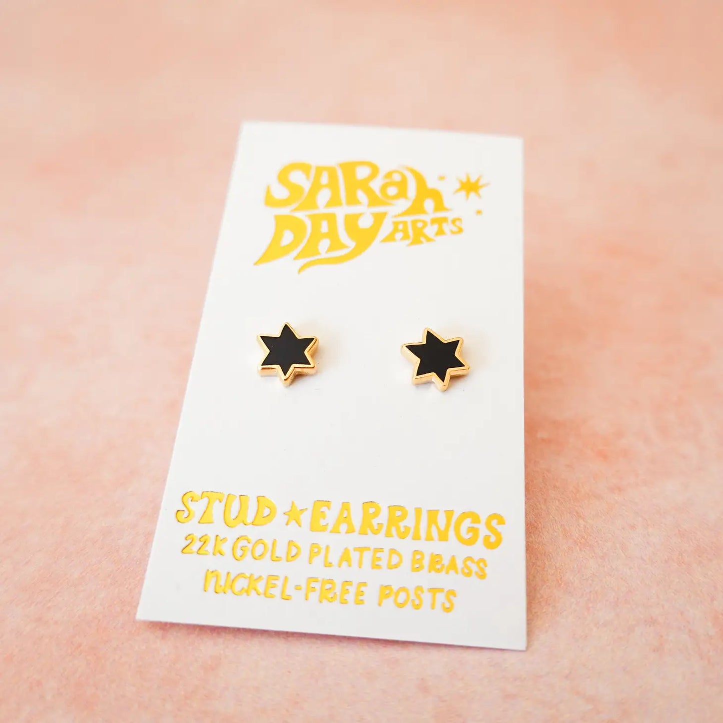Mini Magen David Studs