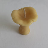Chanterelle Mushroom Beeswax Candles