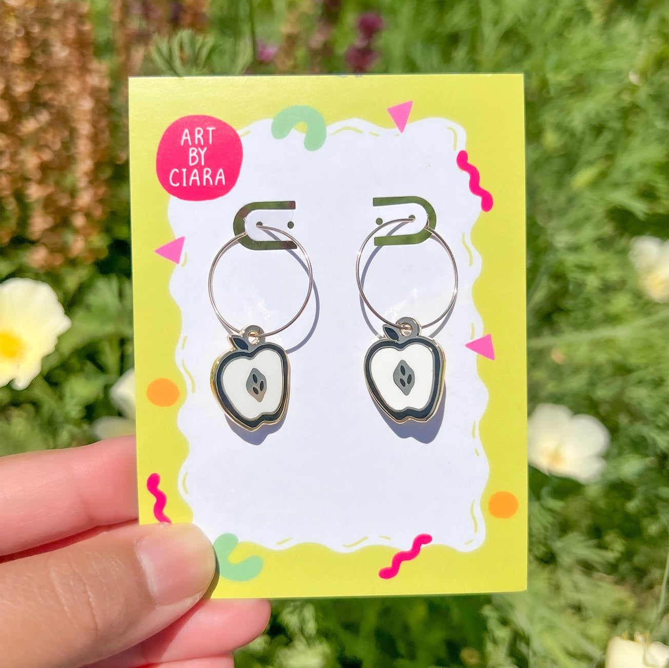 Gold Filled Apple Earrings