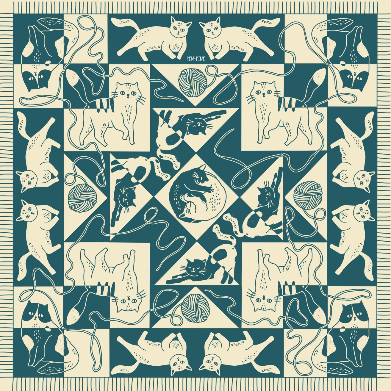 Cozy Cats Bandana