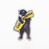 California Bear Iron on Patch