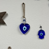 Large Evil Eye Heart