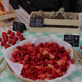 Strawberries Beeswax Candles