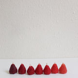 Strawberries Beeswax Candles