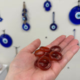 Carved Carnelian Ring - Size 9