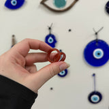 Carved Carnelian Ring - Size 9