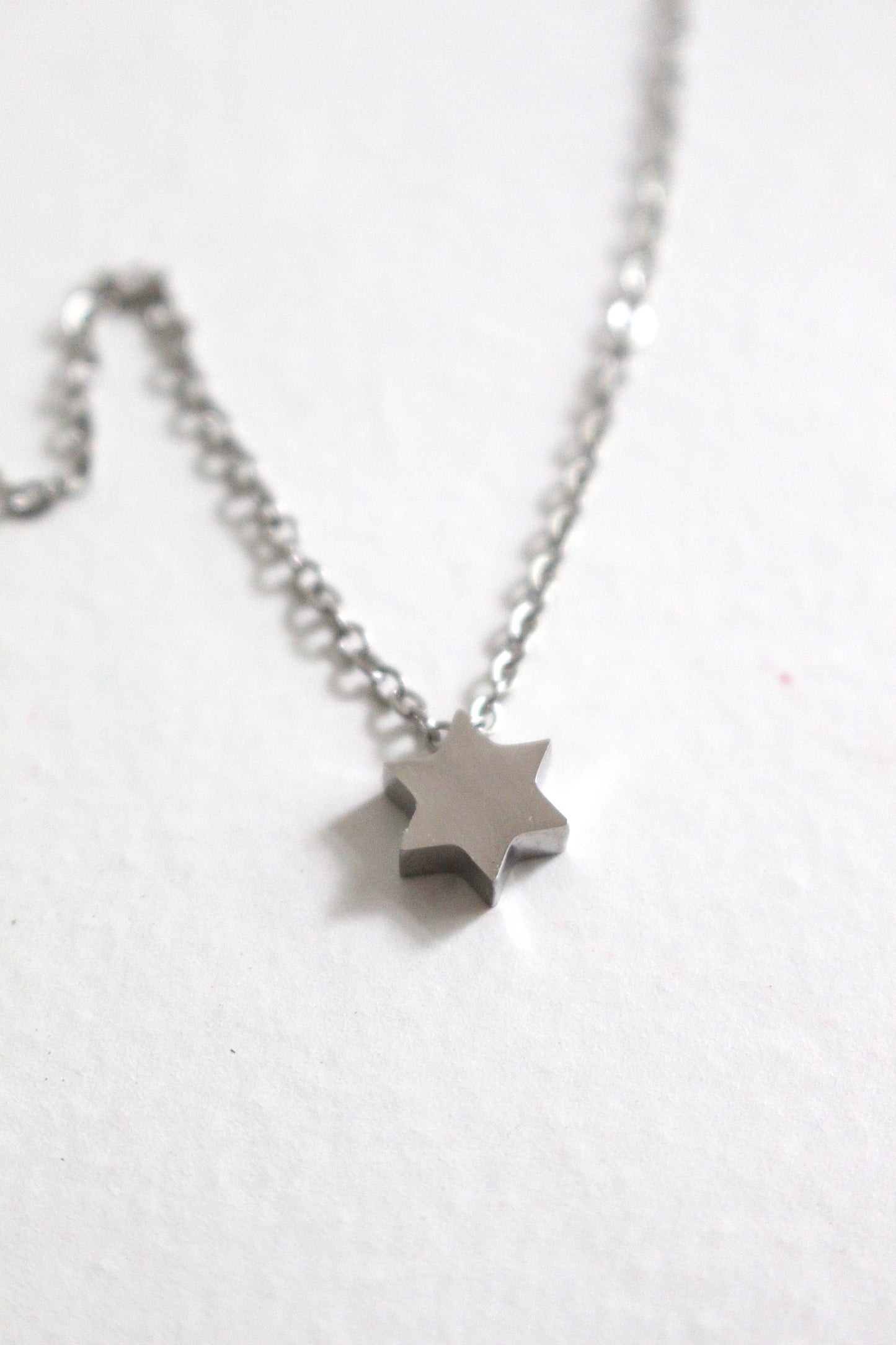 Miniature Magen David Necklace