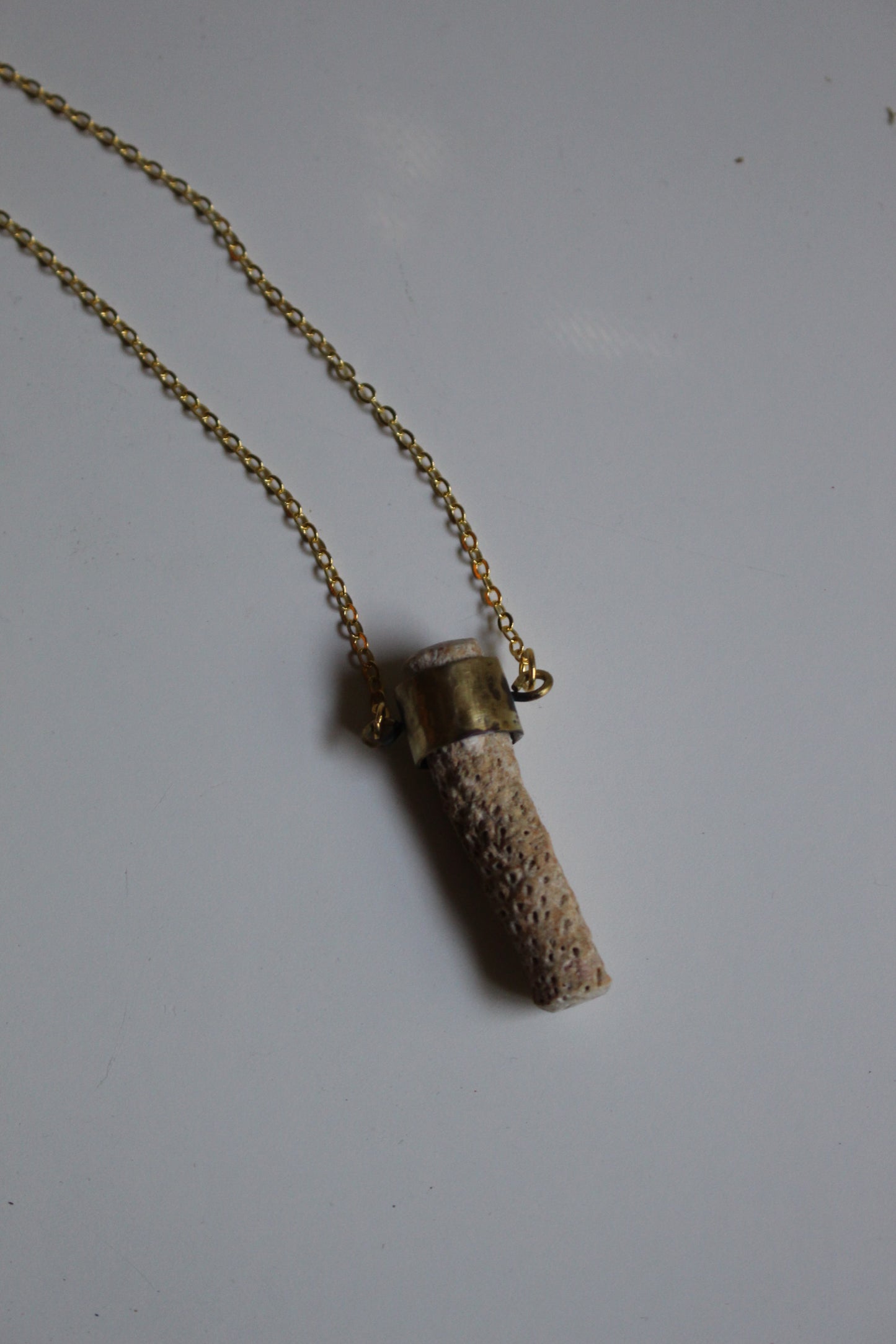 Found Coral Necklace