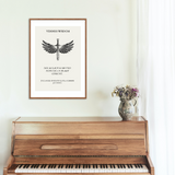 Yiddish Wisdom: Angel of Death | Digital Poster