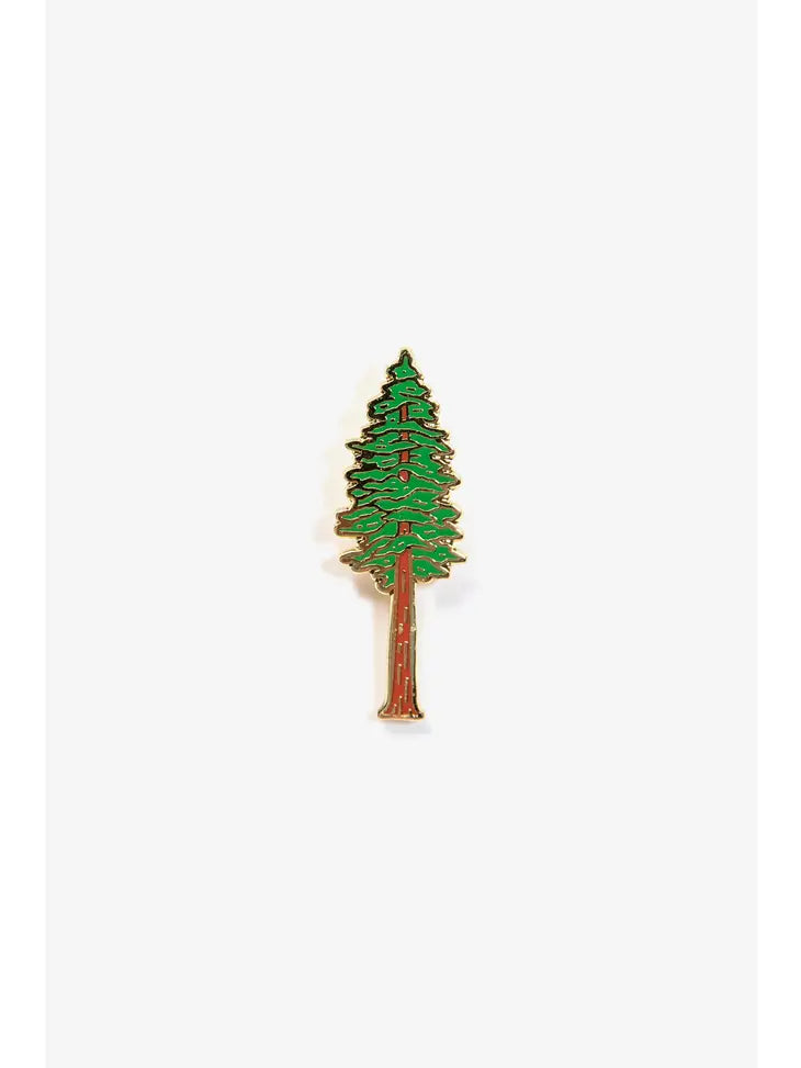 Redwood Enamel Pin