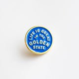 Golden State Enamel Pin