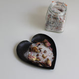Forged Iron Heart Dish