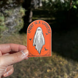 Spooky is a Lifestyle Sticker