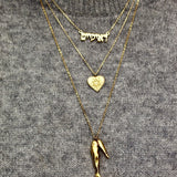 Magen David Amulet Heart Necklace by Jewitches - LIMITED PRE-ORDER