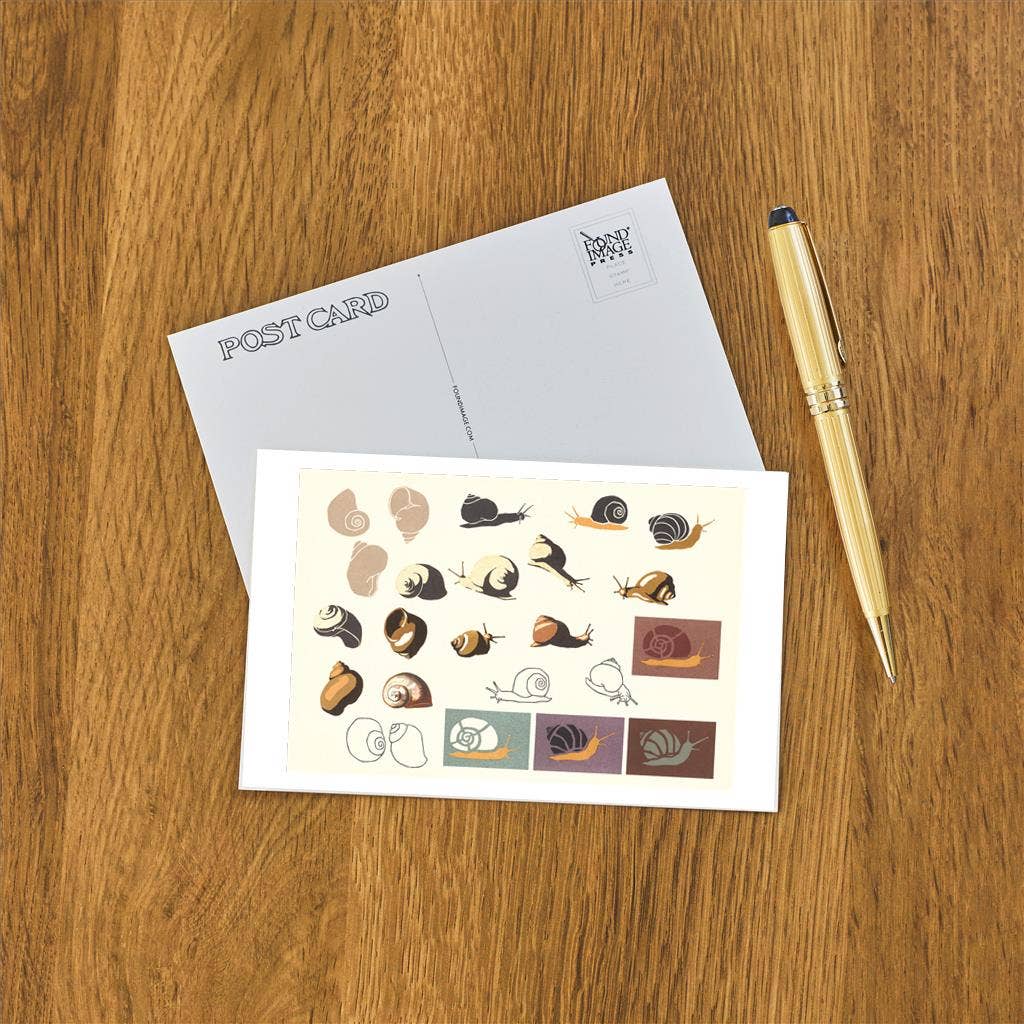 Snails and More Snails Postcard