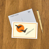 Halloween Bats Postcard