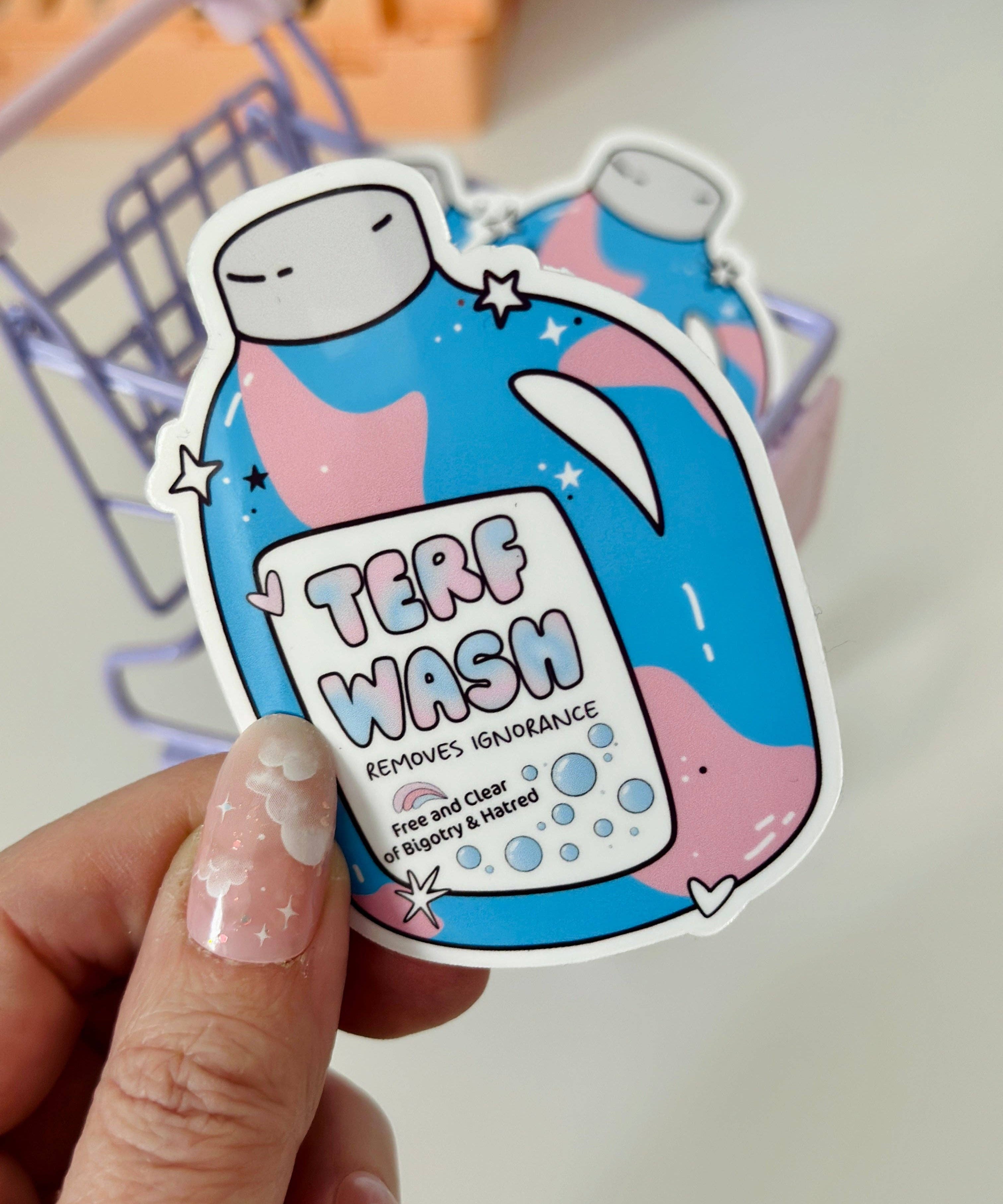 Terf Wash Sticker