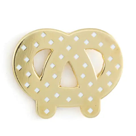 Pretzel Enamel Pin