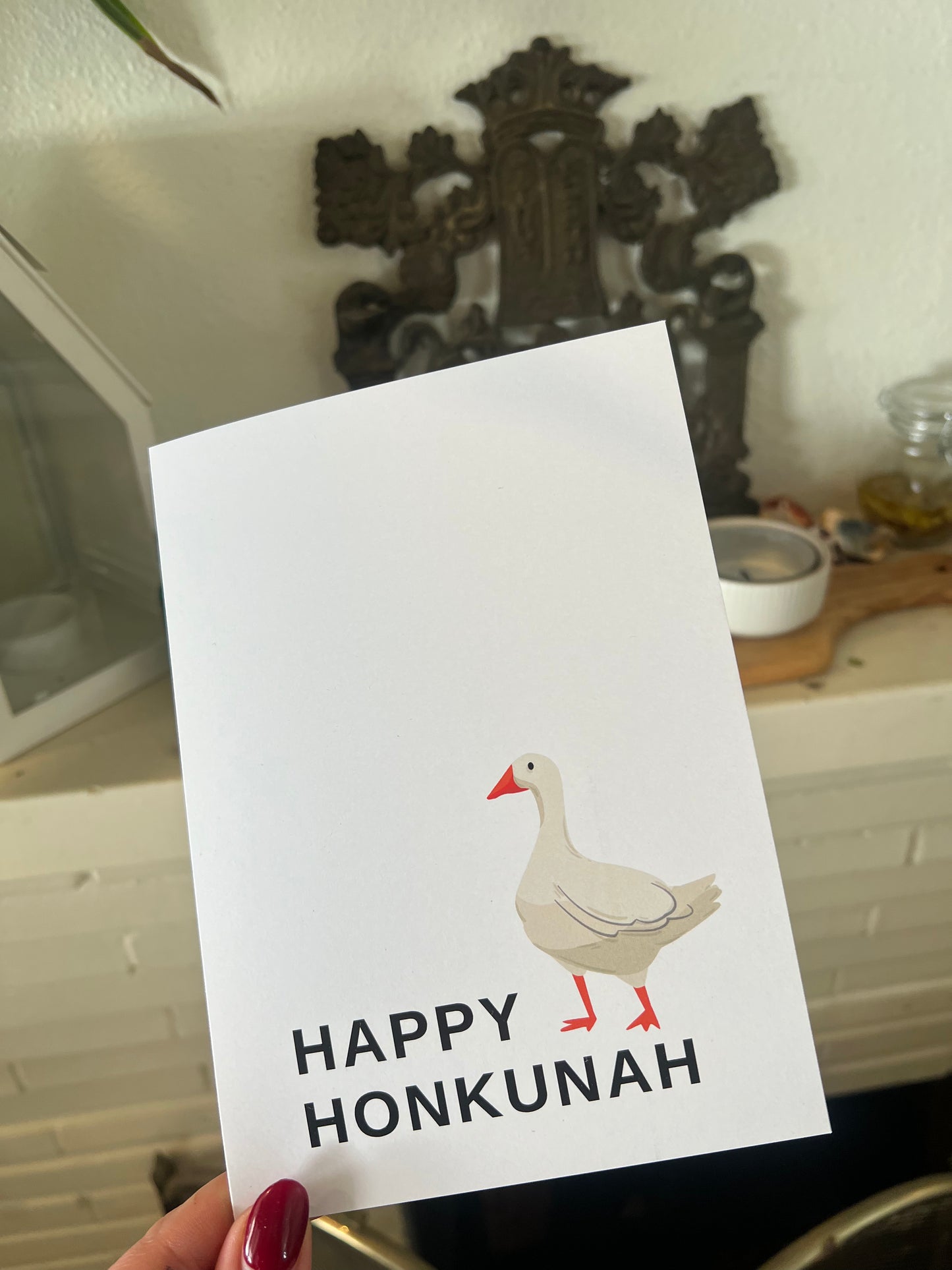 Happy Honkunah Greeting Card