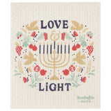 Love and Light Swedish Dishcloth