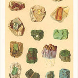 Vertical Rock Collection Postcard