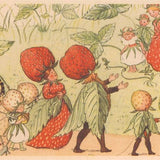 Strawberry People Postcard