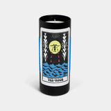 Tarot Candle, The Moon - 6" Tall & 60 Hr Burn, Scented