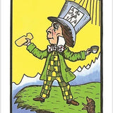 The Wonderland Tarot in a Tin
