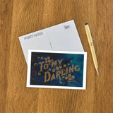 To My Darling Postcard