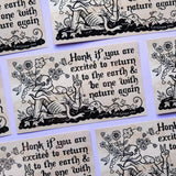 Return To the Earth - Bumper Sticker