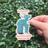 Stupid Outfit Medieval Vinyl Sticker