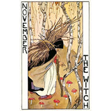 November the Witch Postcard