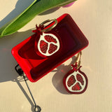 Pomegranate Hoops