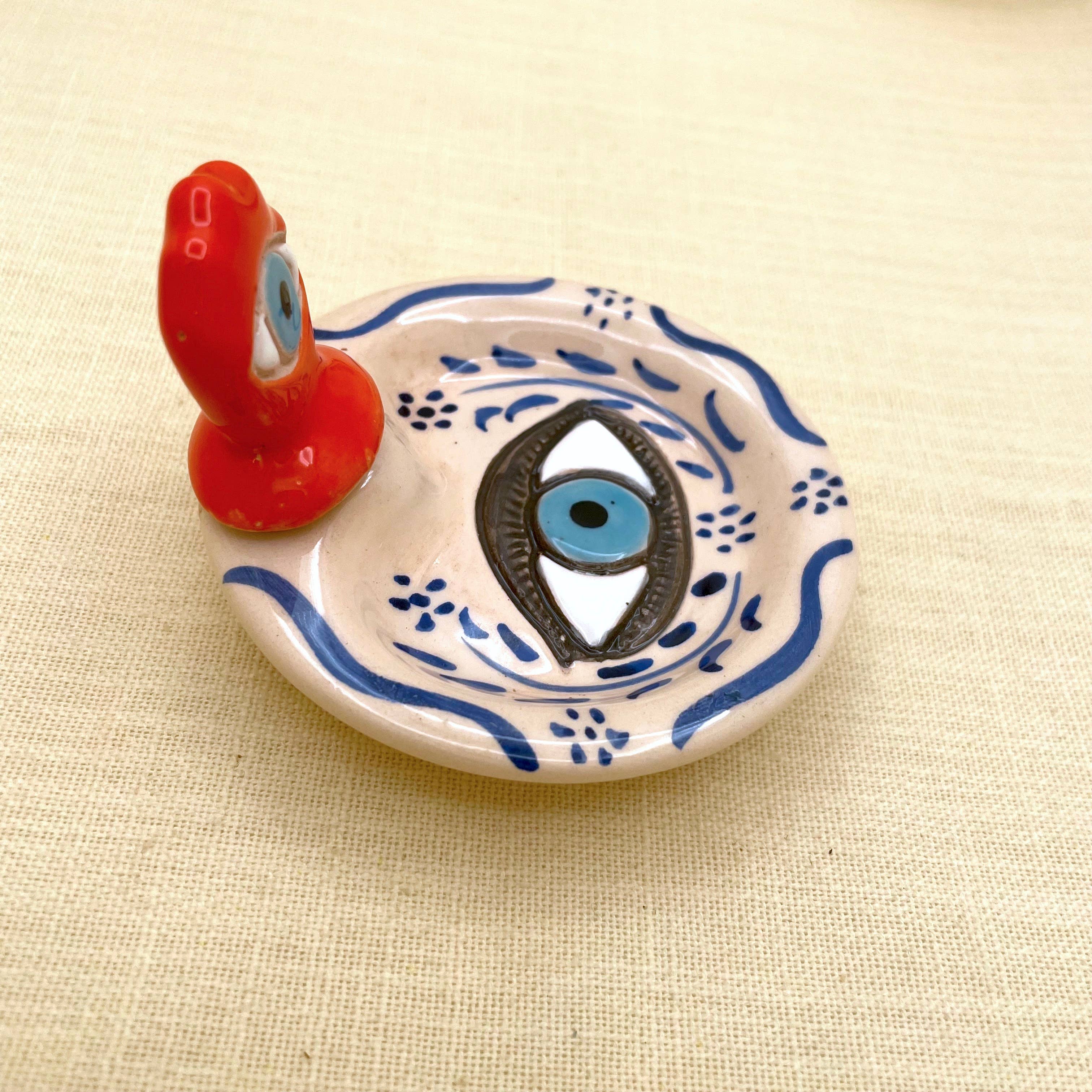 Hand Eye Bowl Trinket Dish