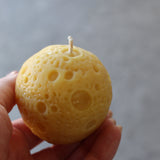 Full Moon Beeswax Candle