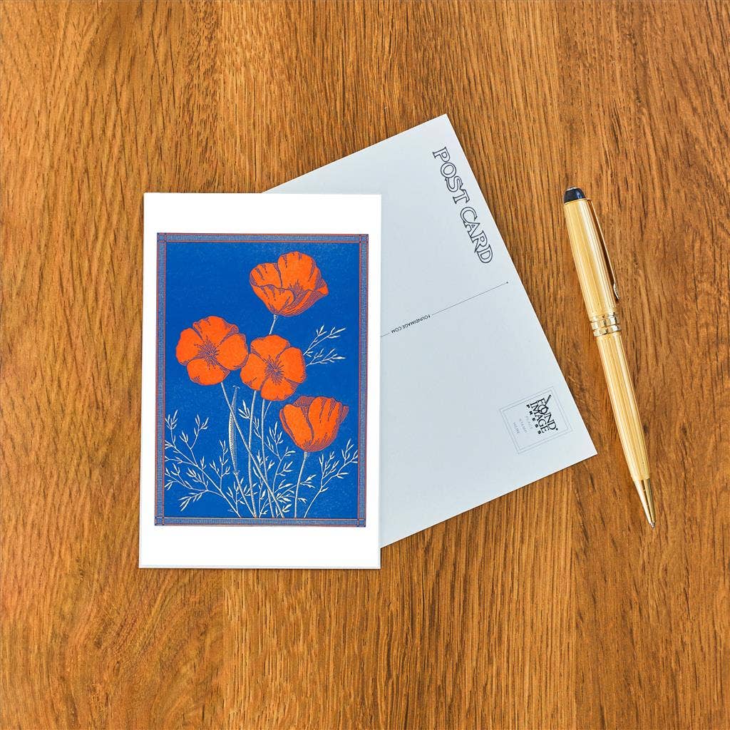 Poppies Postcard