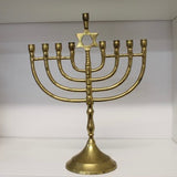 Pre-Owned Brass Hosley Menorah