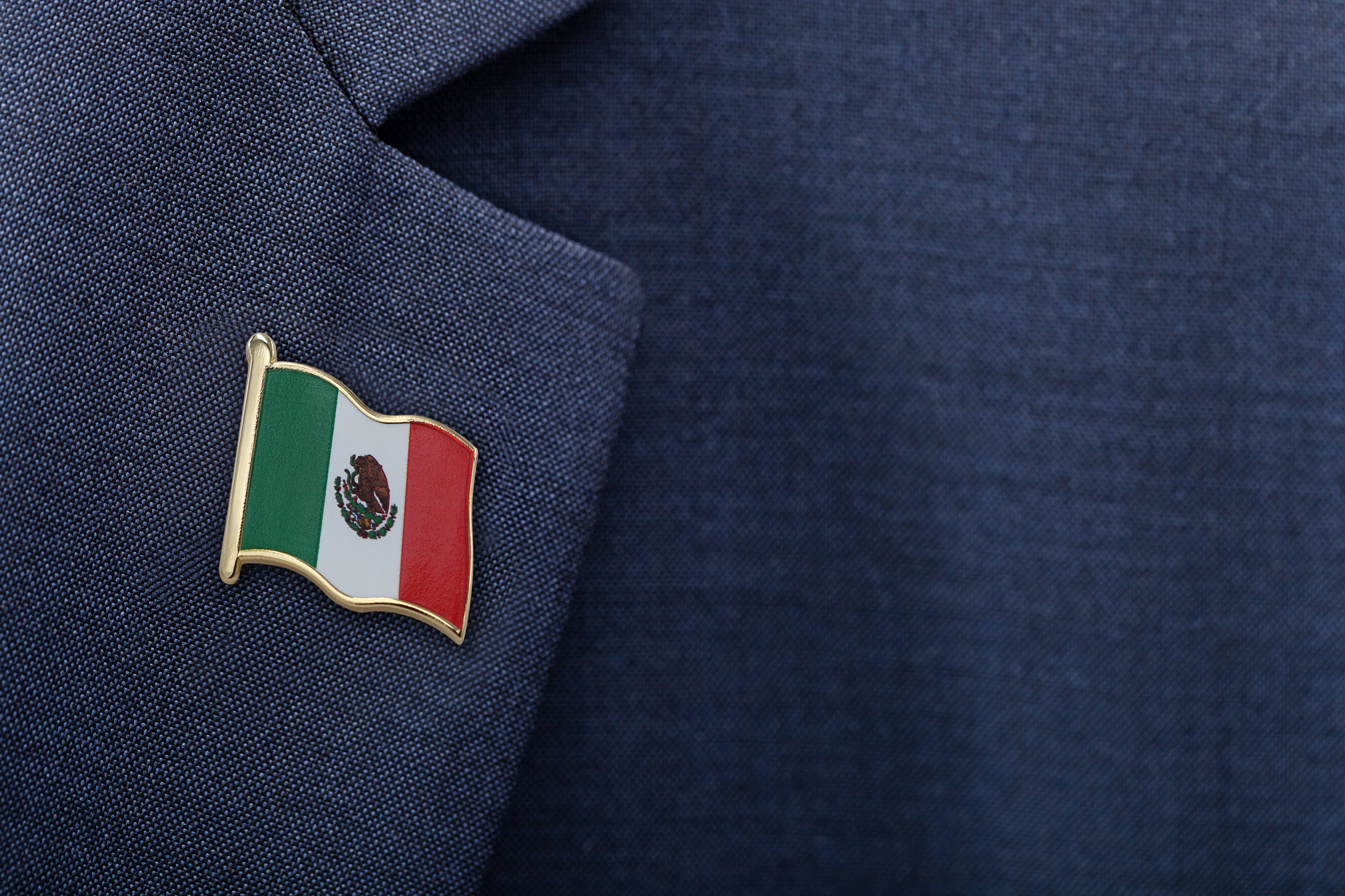 Mexico Flag Enamel Pin
