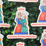 WLW Wenches Loving Wenches Medieval Waterproof Vinyl Sticker
