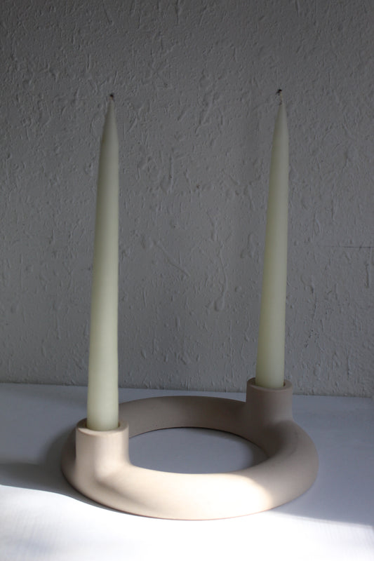 Full Moon Candle Holder