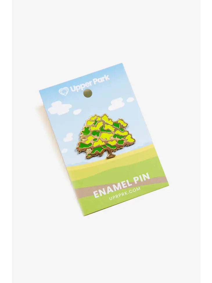 Table Mountain Oak Enamel Pin